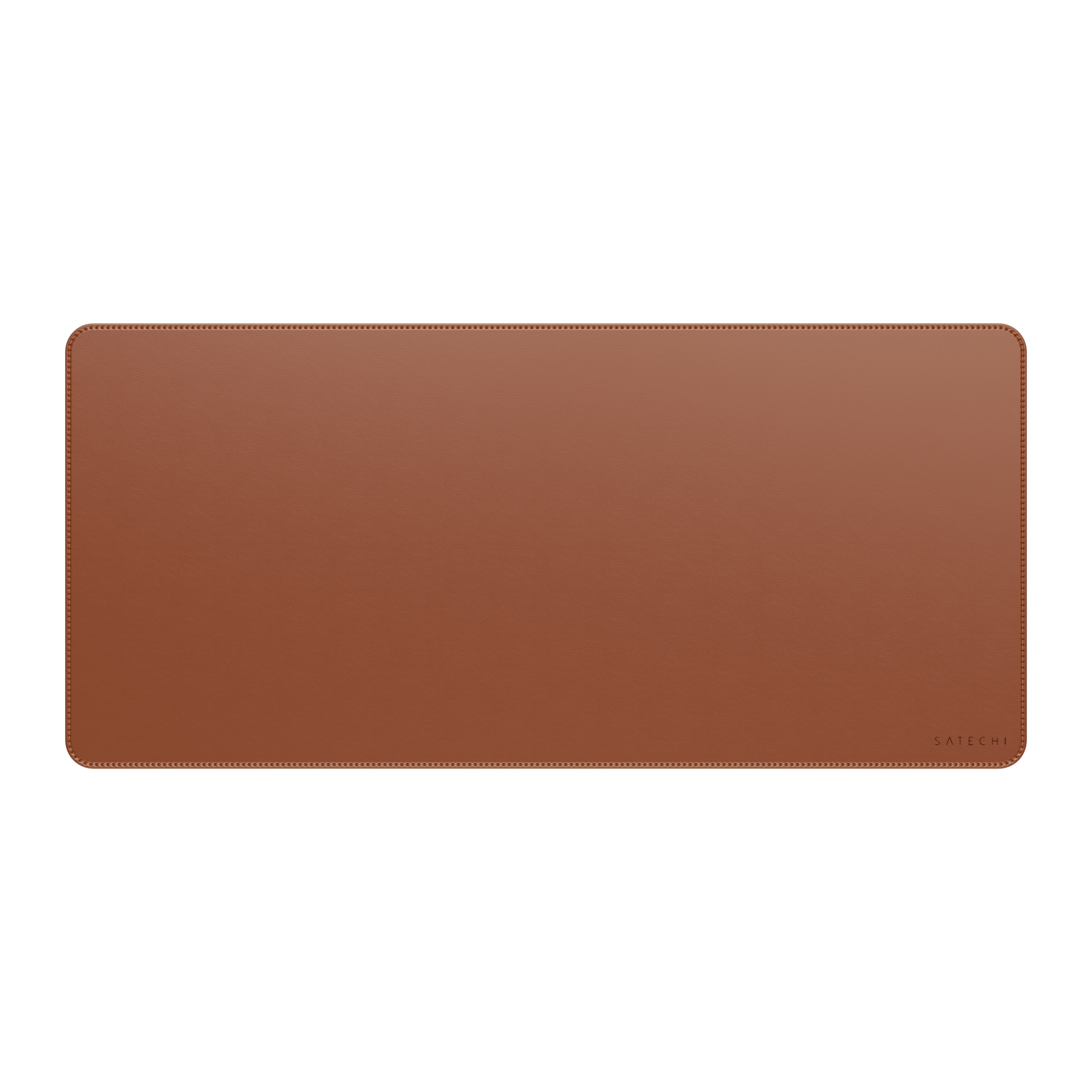 Satechi Vegan-Leather Premium Desk Mat - Brown