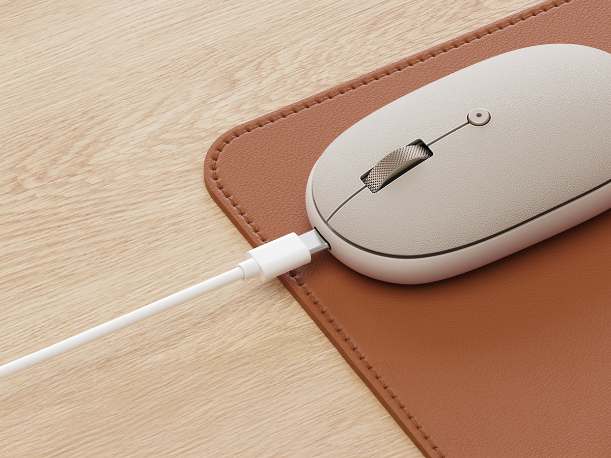 Satechi OntheGo Mouse - Sand