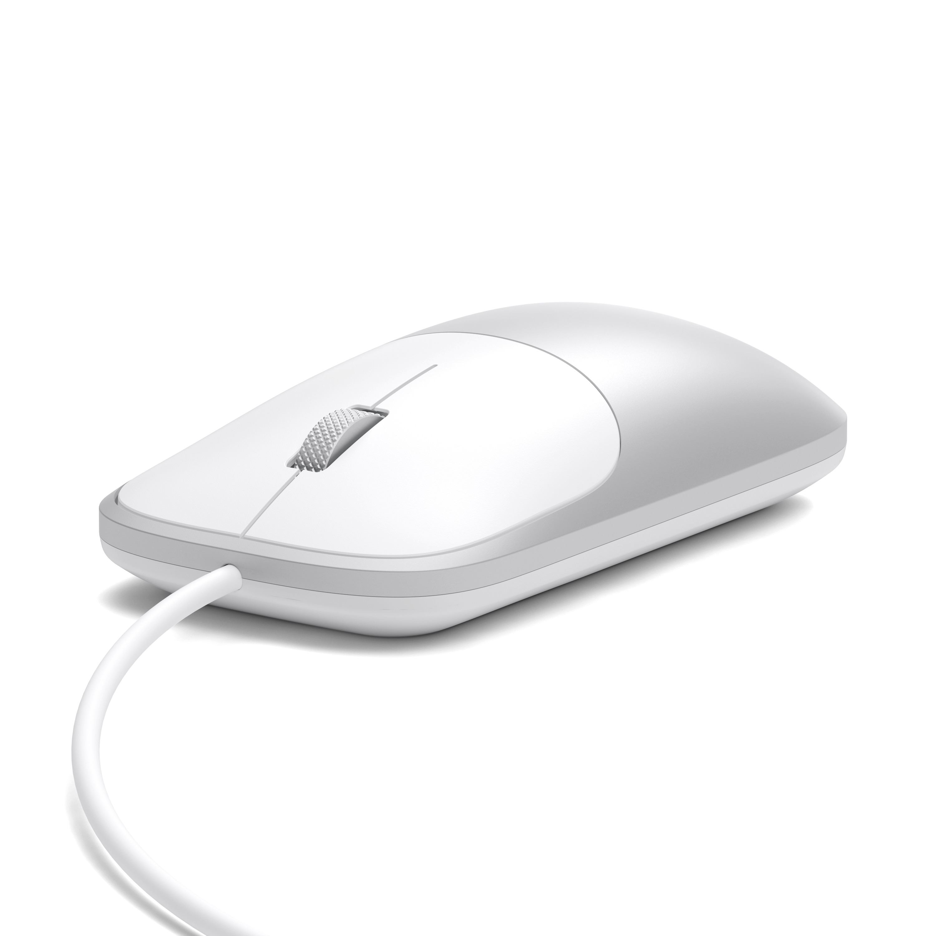 Satechi Slim LX Wired Mouse - Silver [2]