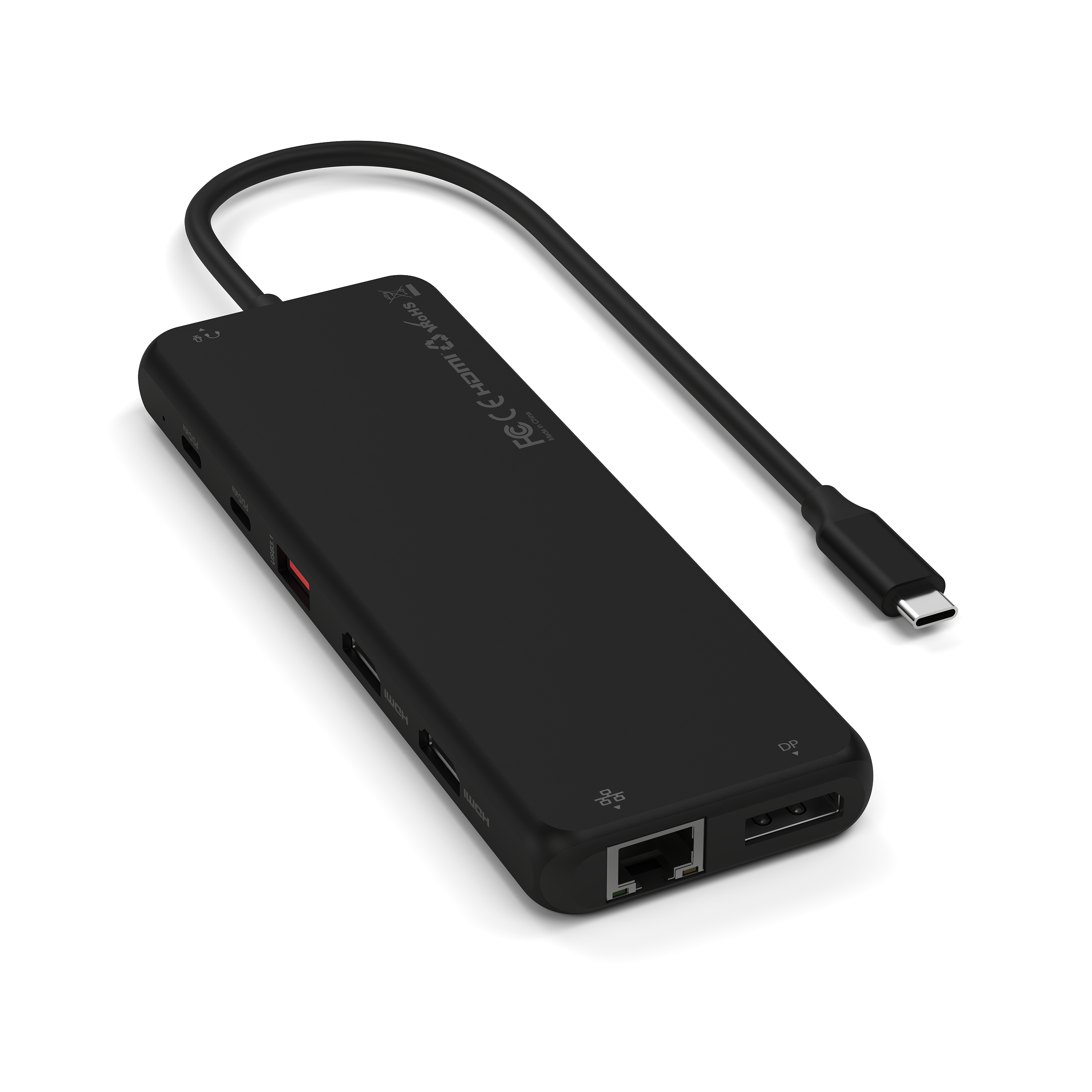 Satechi 13-in-1 USB-C Triple Display Multiport Adapter - Black