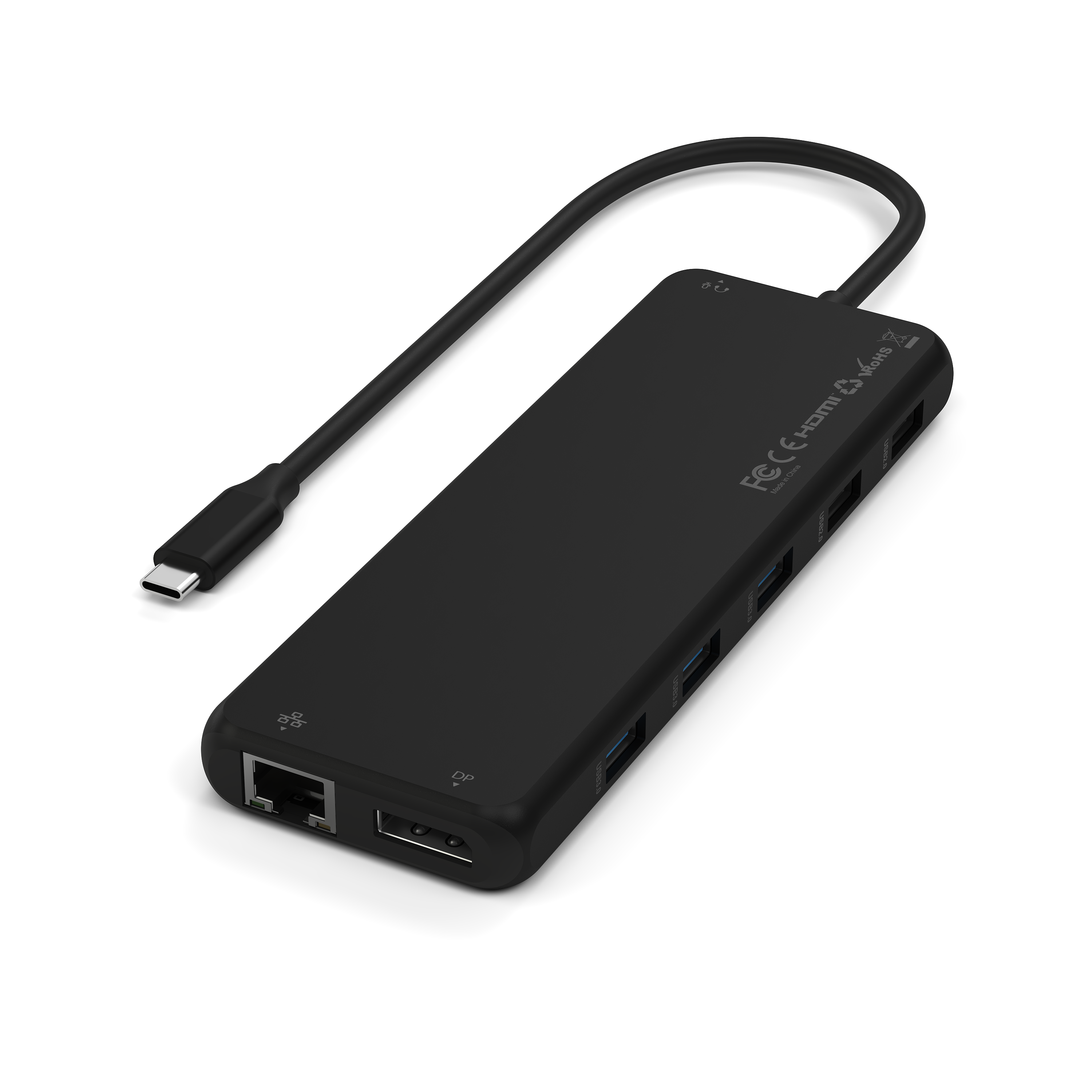 Satechi 13-in-1 USB-C Triple Display Multiport Adapter - Black
