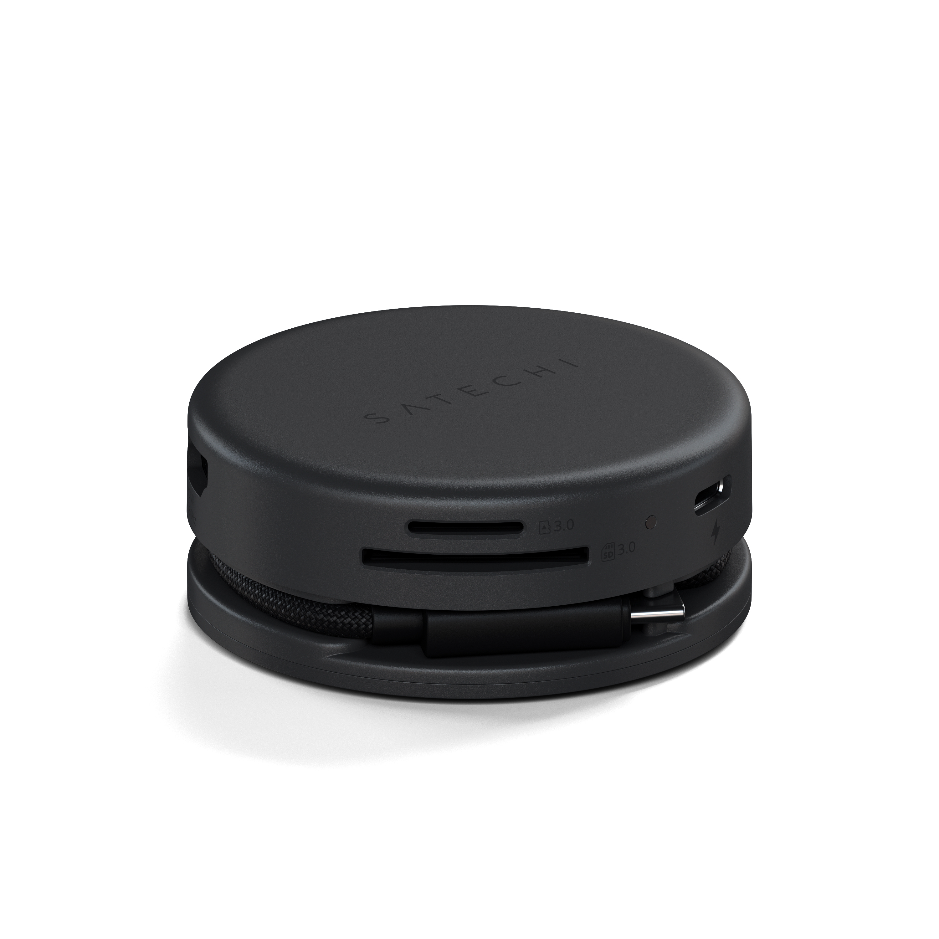 Satechi OntheGo 7-in-1 Multiport Adapter - Space Black