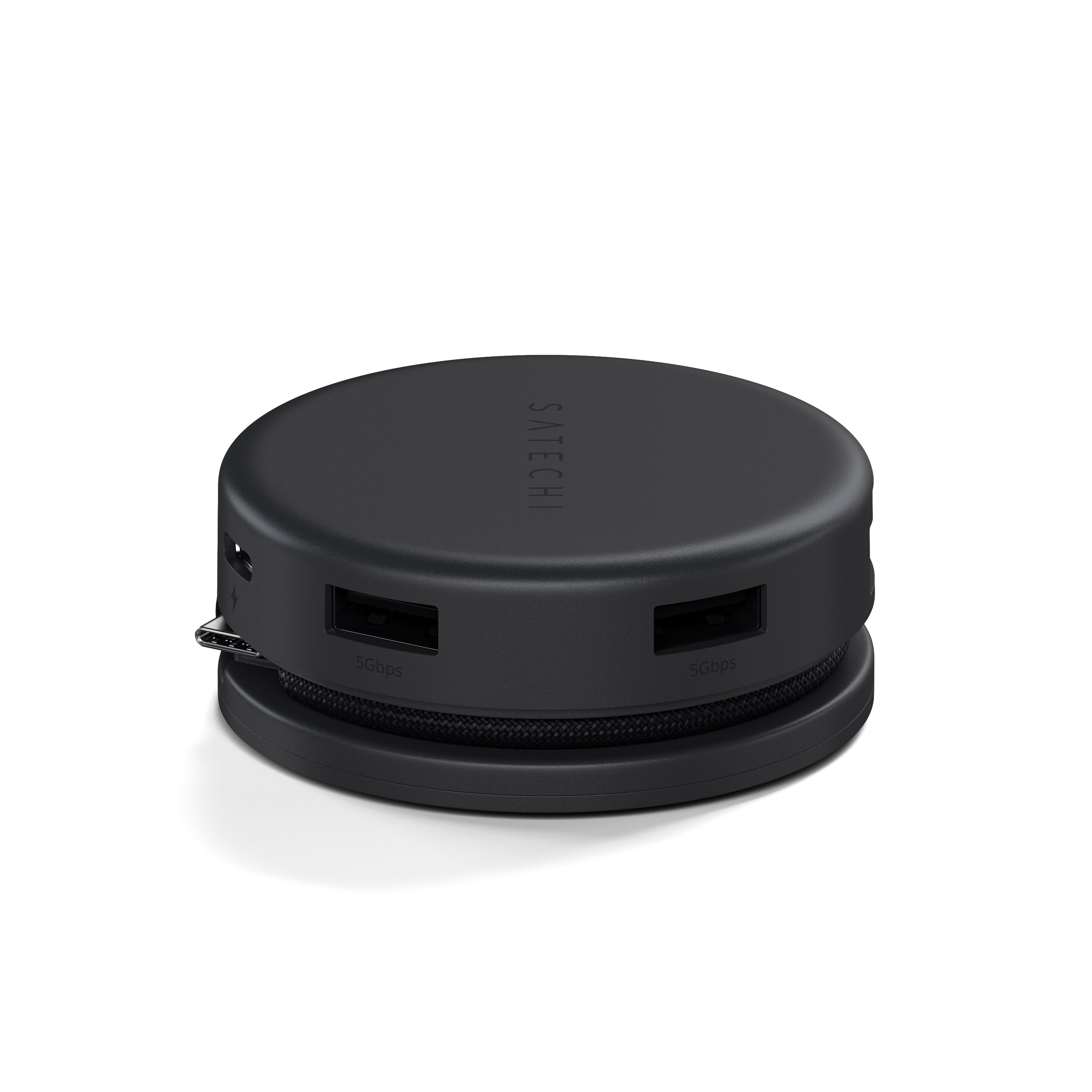 Satechi OntheGo 7-in-1 Multiport Adapter - Space Black
