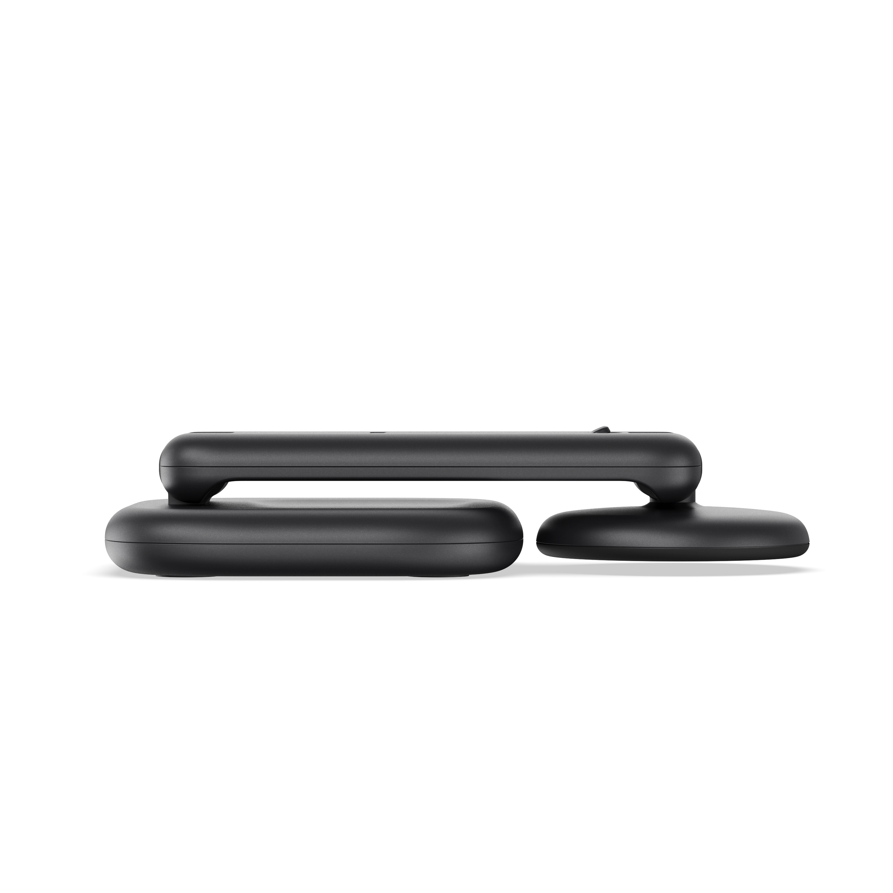 Satechi 3-in-1 Foldable Qi2 25W Wireless Charging Stand -Type A,G,C for US,EU,UK - Space Black