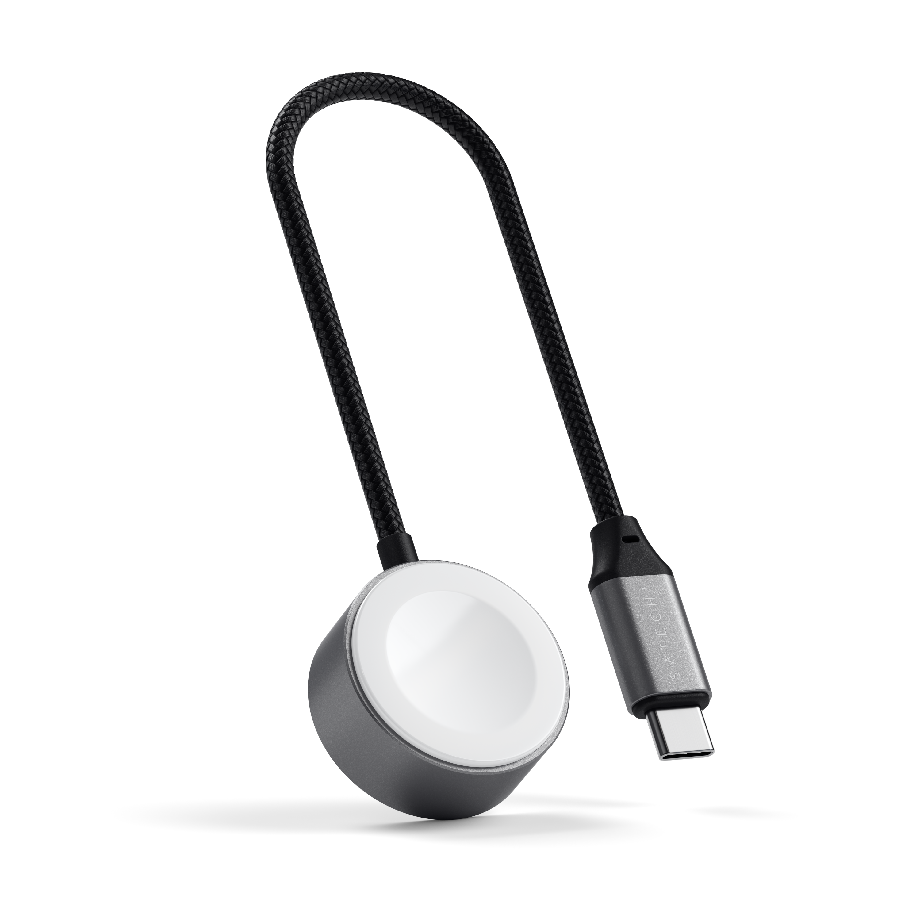 Satechi USB-C Magnetic Fast-Charging Cable for Apple Watch - Space Gray