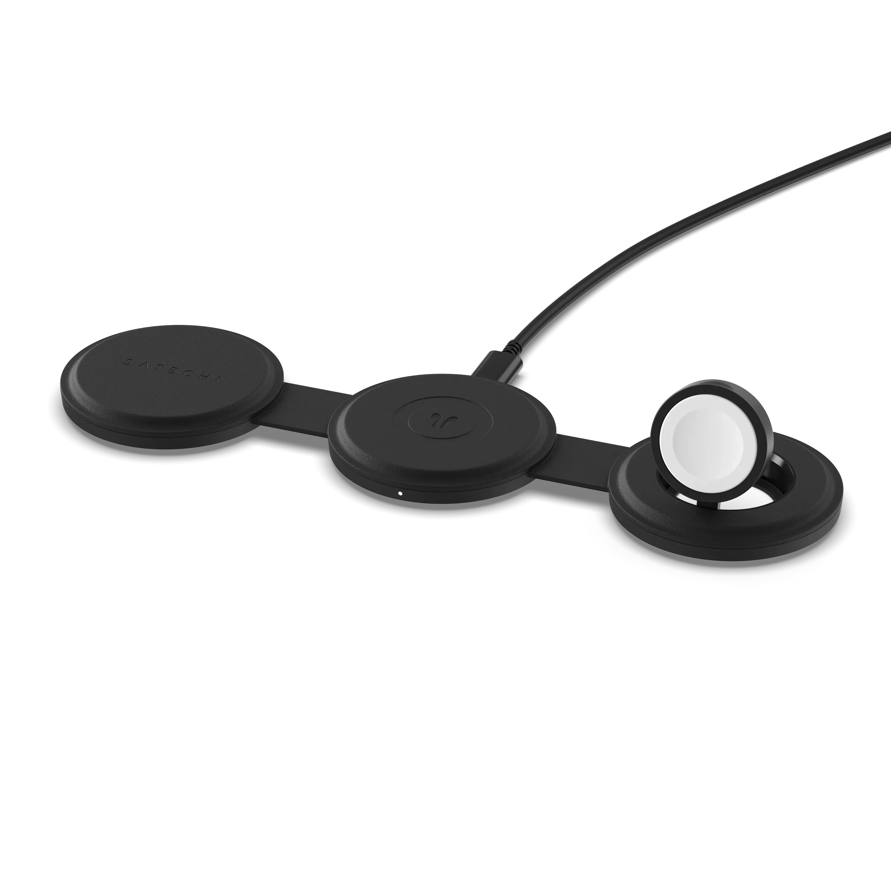 Satechi OntheGo 3-in-1 Wireless Charger - Black