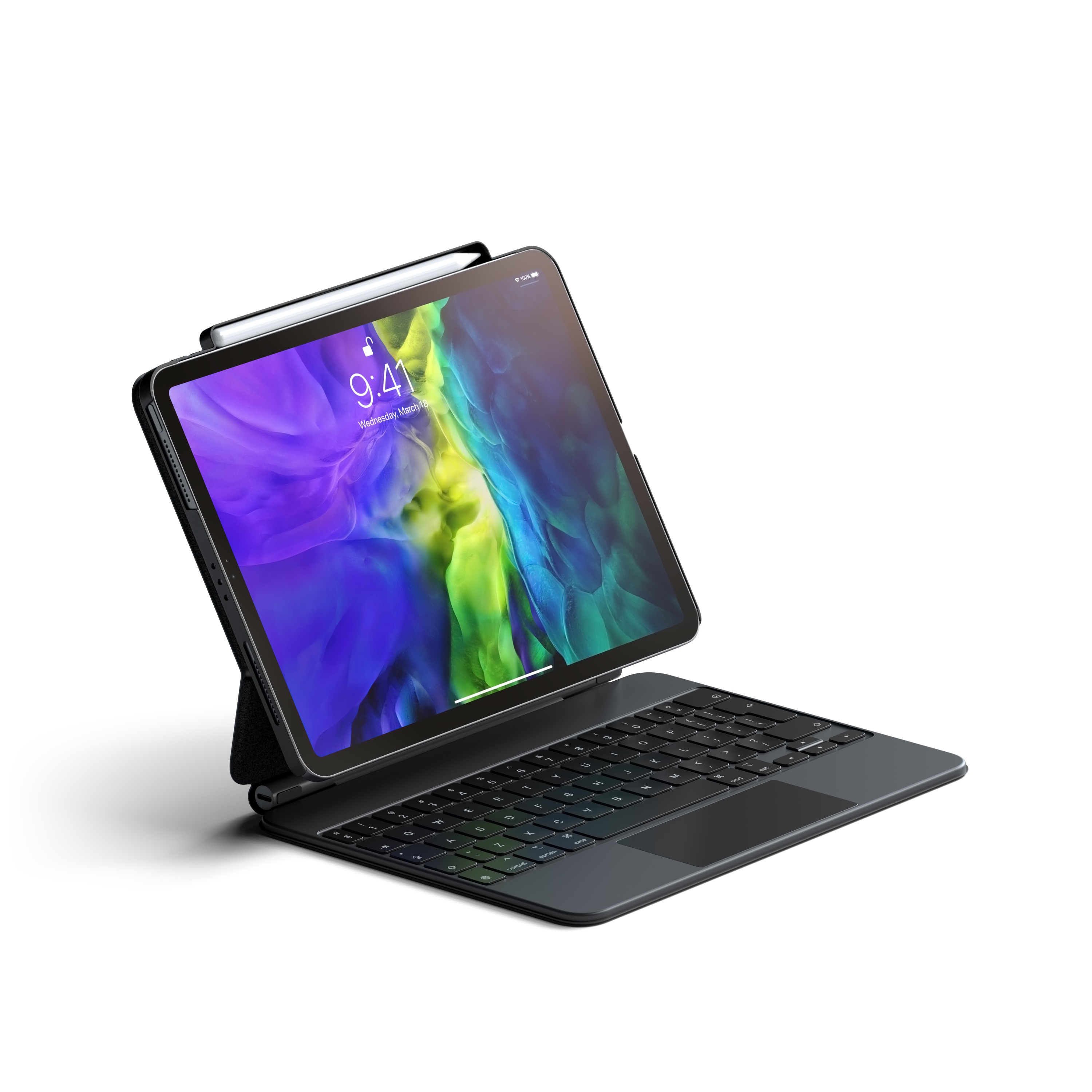 Satechi Vegan-Leather Magnetic Case For iPad Pro 11inch - Black
