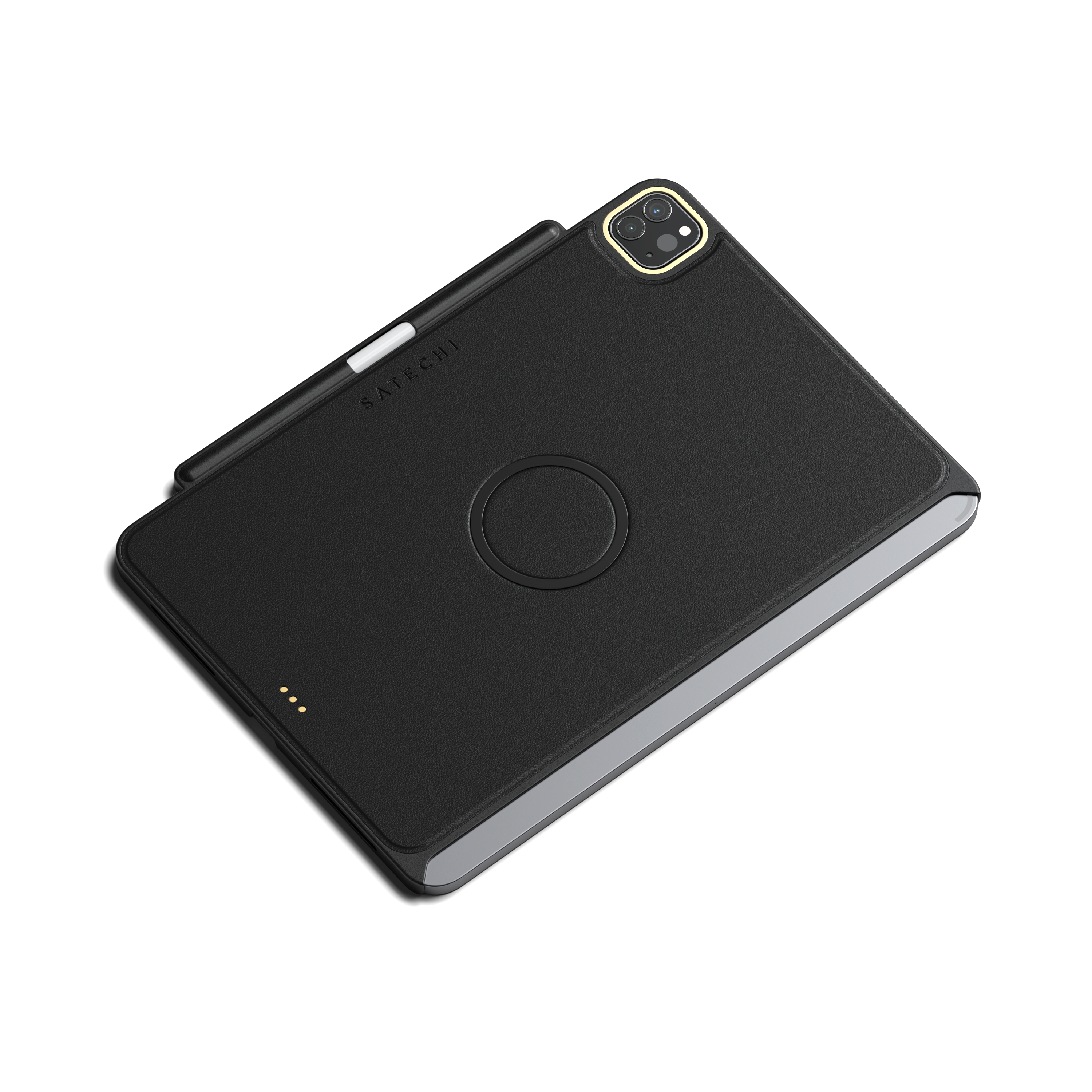 Satechi Vegan-Leather Magnetic Case For iPad Pro 12.9inch - Black