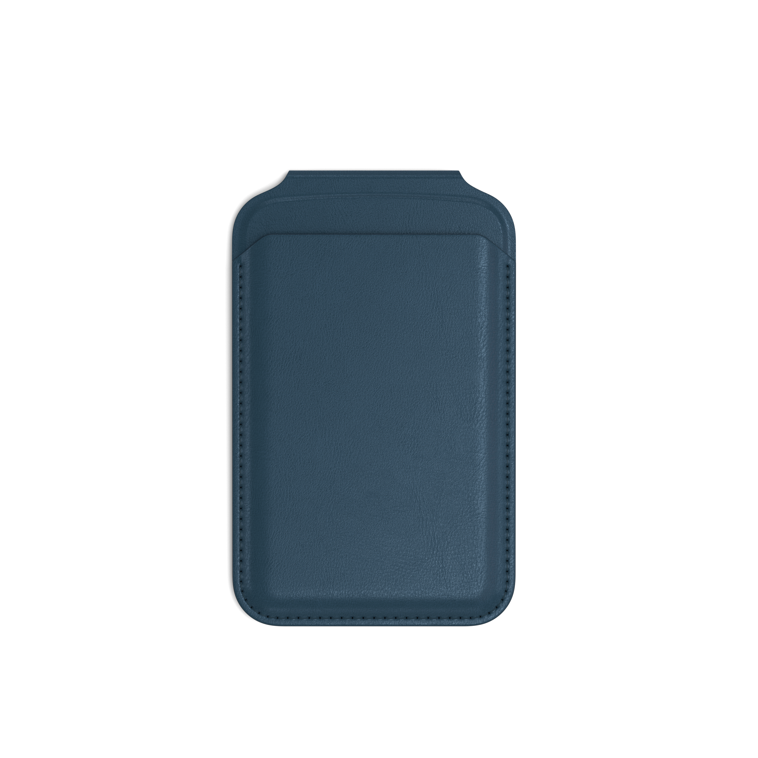 Satechi Vegan-Leather Magnetic Wallet Stand (iPhone 12/13/14/15 all models) - Dark Blue