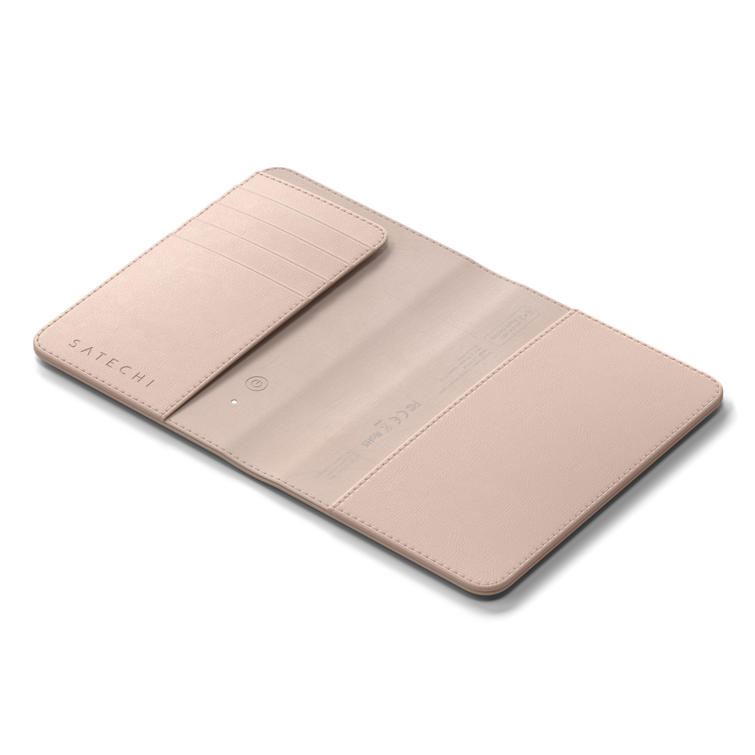 Satechi Vegan-Leather FindAll Passport Cover - Desert Rose