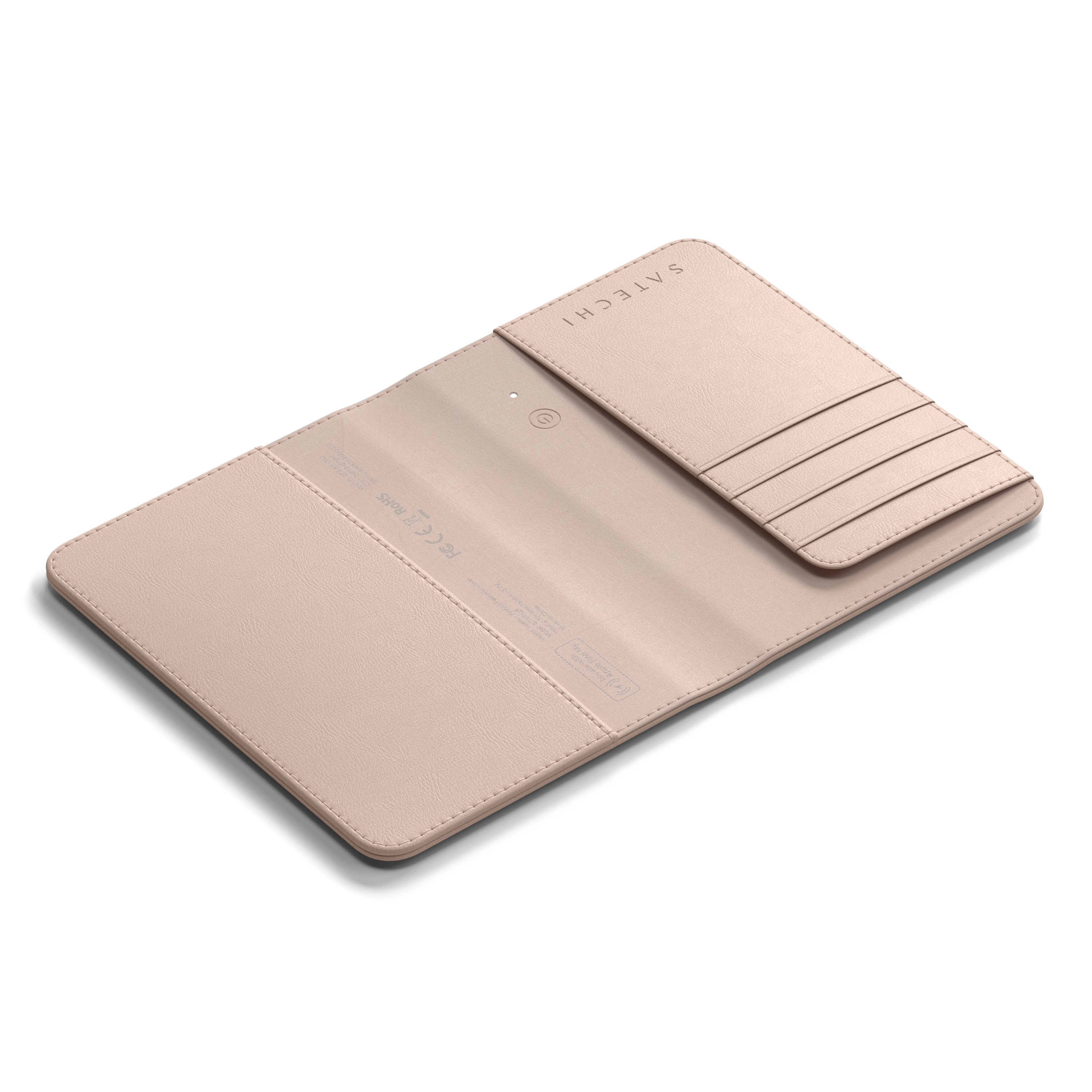 Satechi Vegan-Leather FindAll Passport Cover - Desert Rose