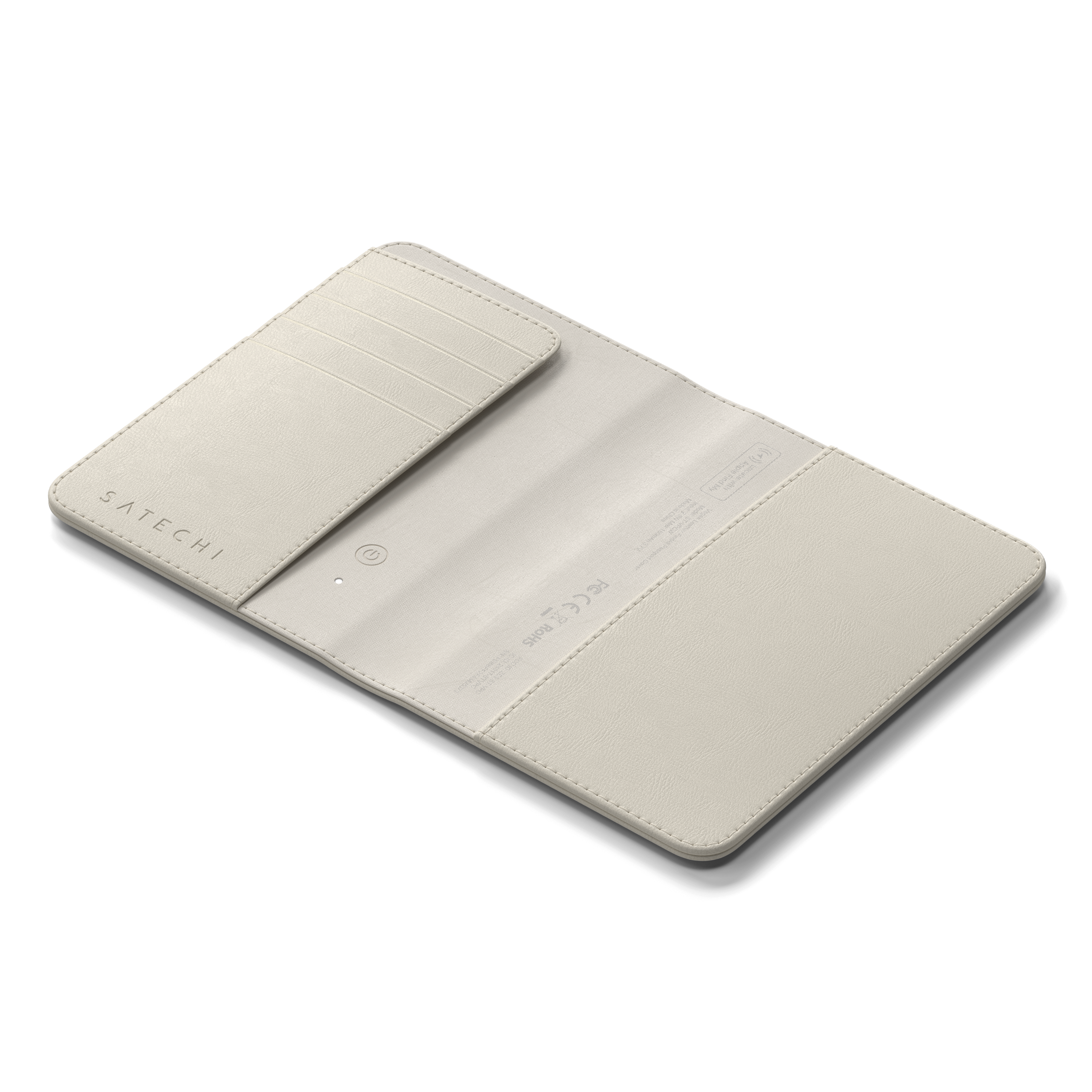 Satechi Vegan-Leather FindAll Passport Cover - Sand