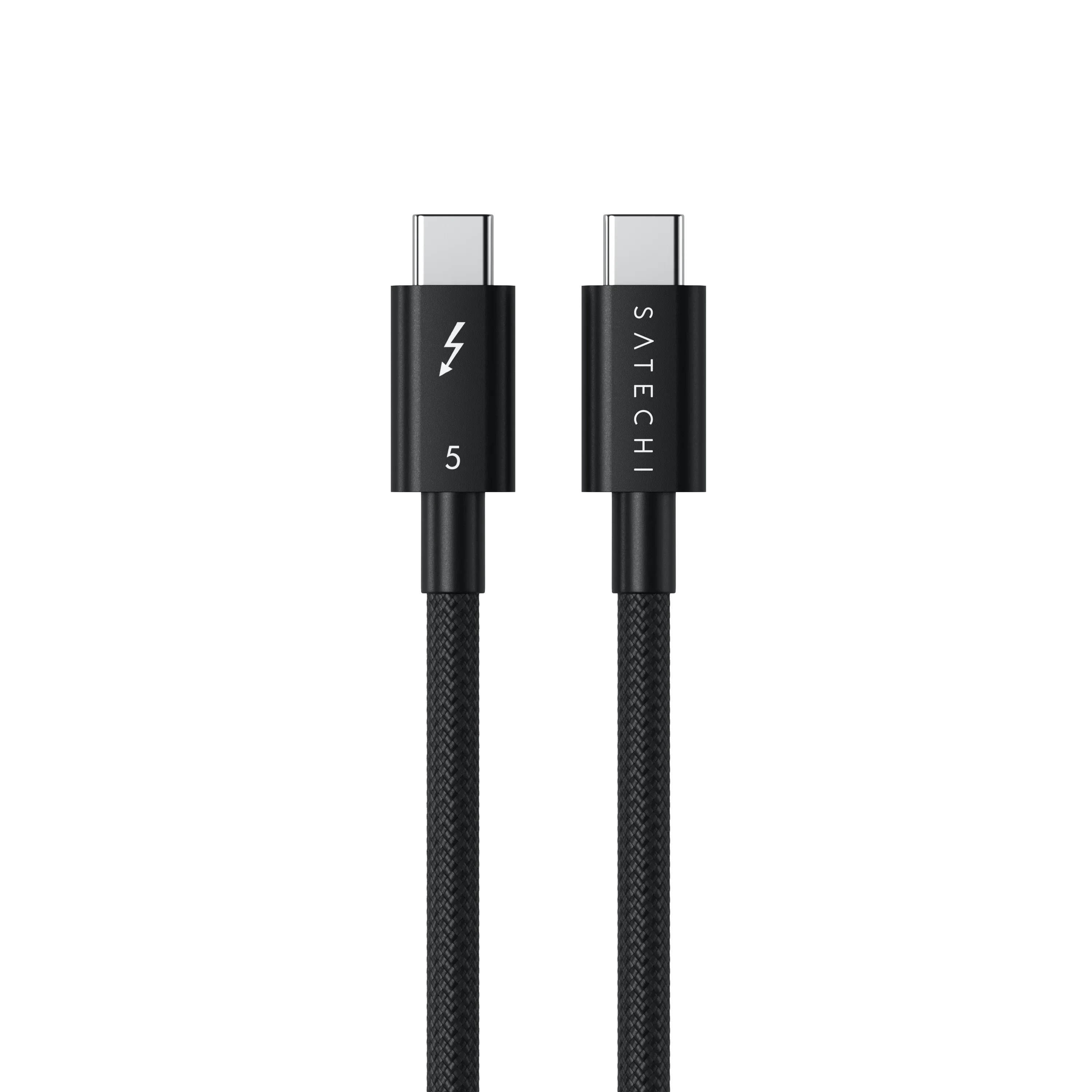 Satechi Thunderbolt 5 Pro Braided Cable 1m (PD240W,80Gpbs data,8K Video) - Space Black [1]