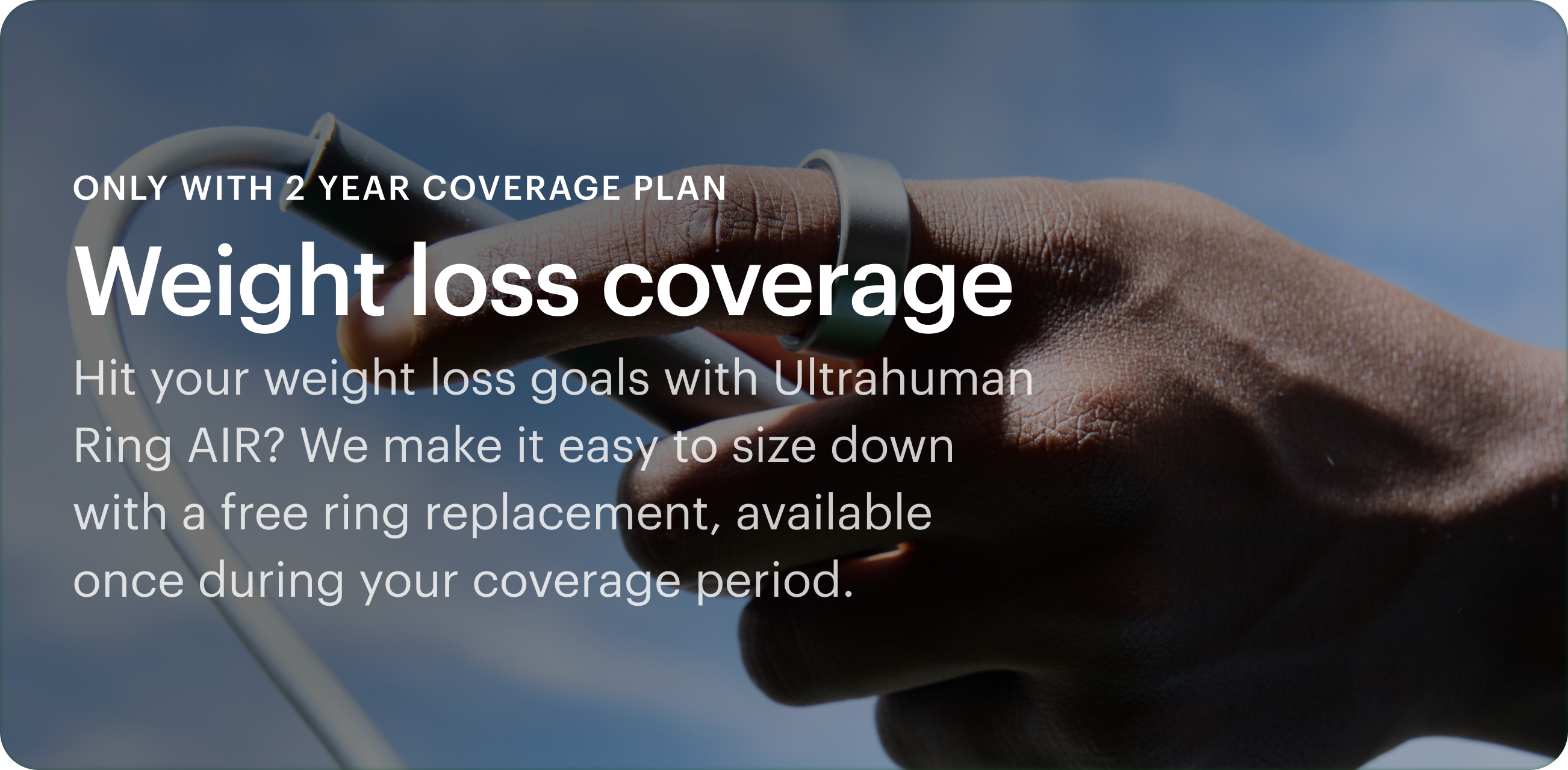 Ultrahuman 2 years warranty card (UltrahumanX Membership)
