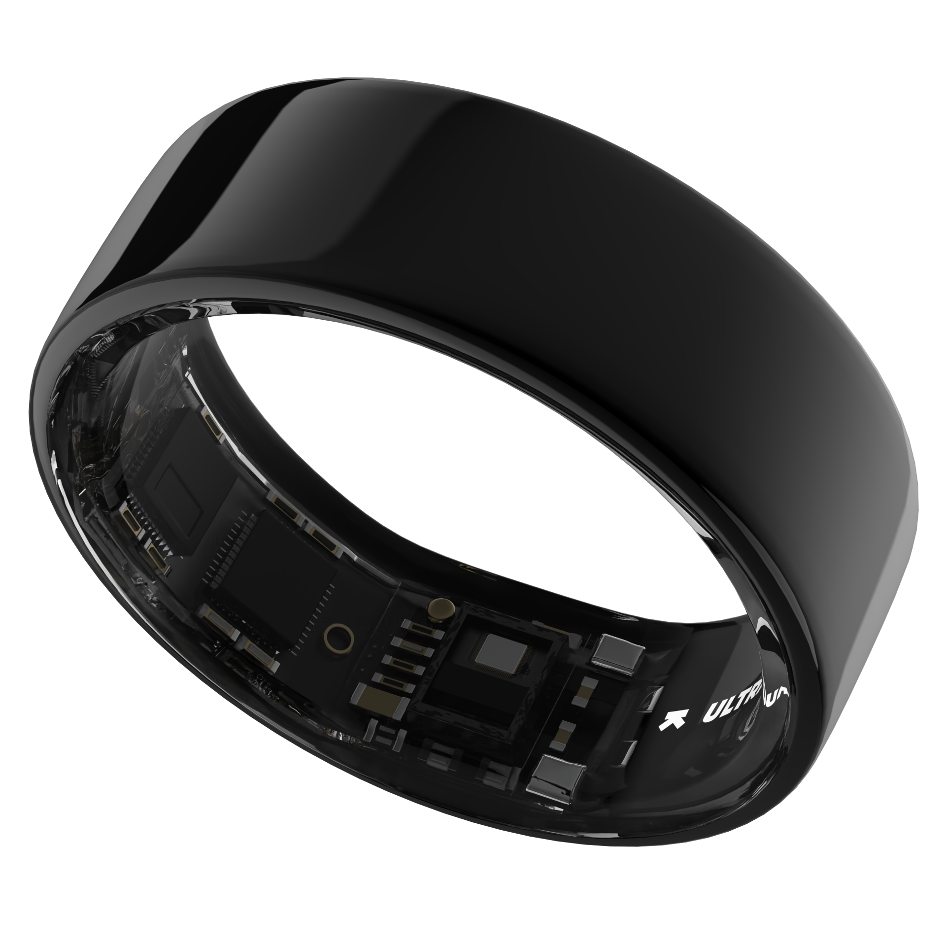 Ultrahuman Ring Air - Smart Ring, Charger, USB Cable / Size-11- Aster_Air_Black