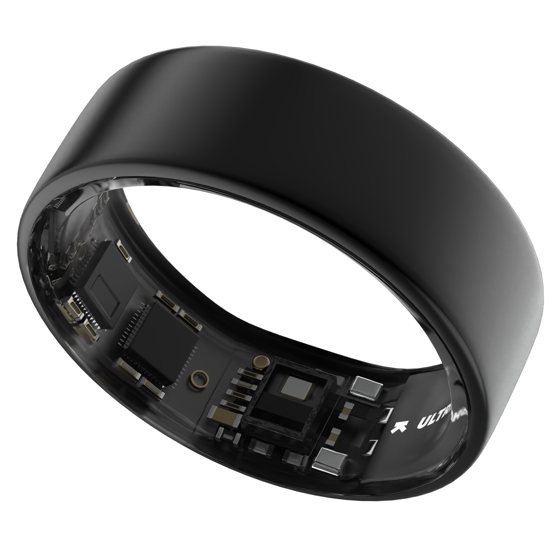 Ultrahuman Ring Air - Smart Ring, Charger, USB Cable / Size-09- Matt_Grey