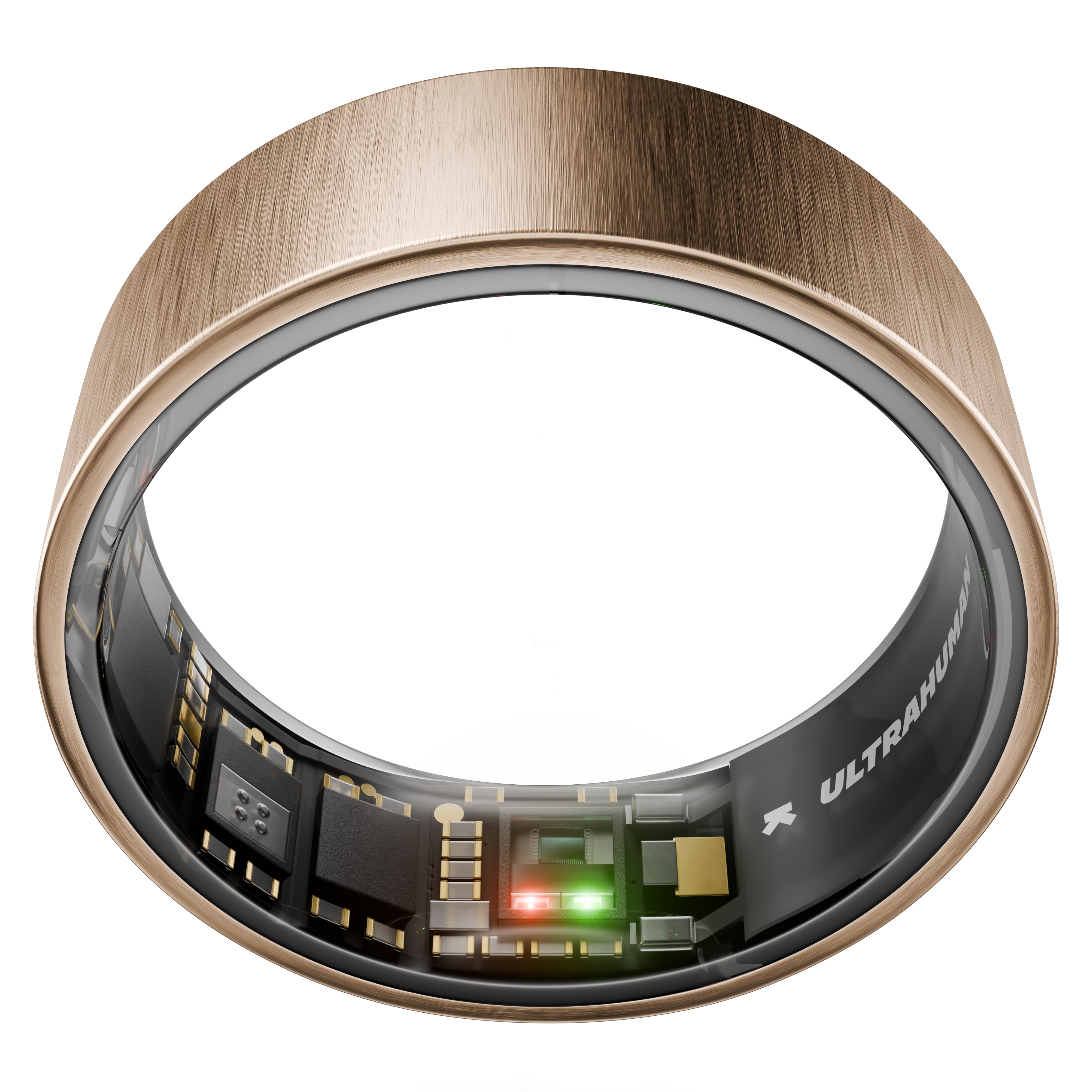 Ultrahuman Ring Air - Smart Ring, Charger, USB Cable / Size-09- Brushed_Rose_Gold