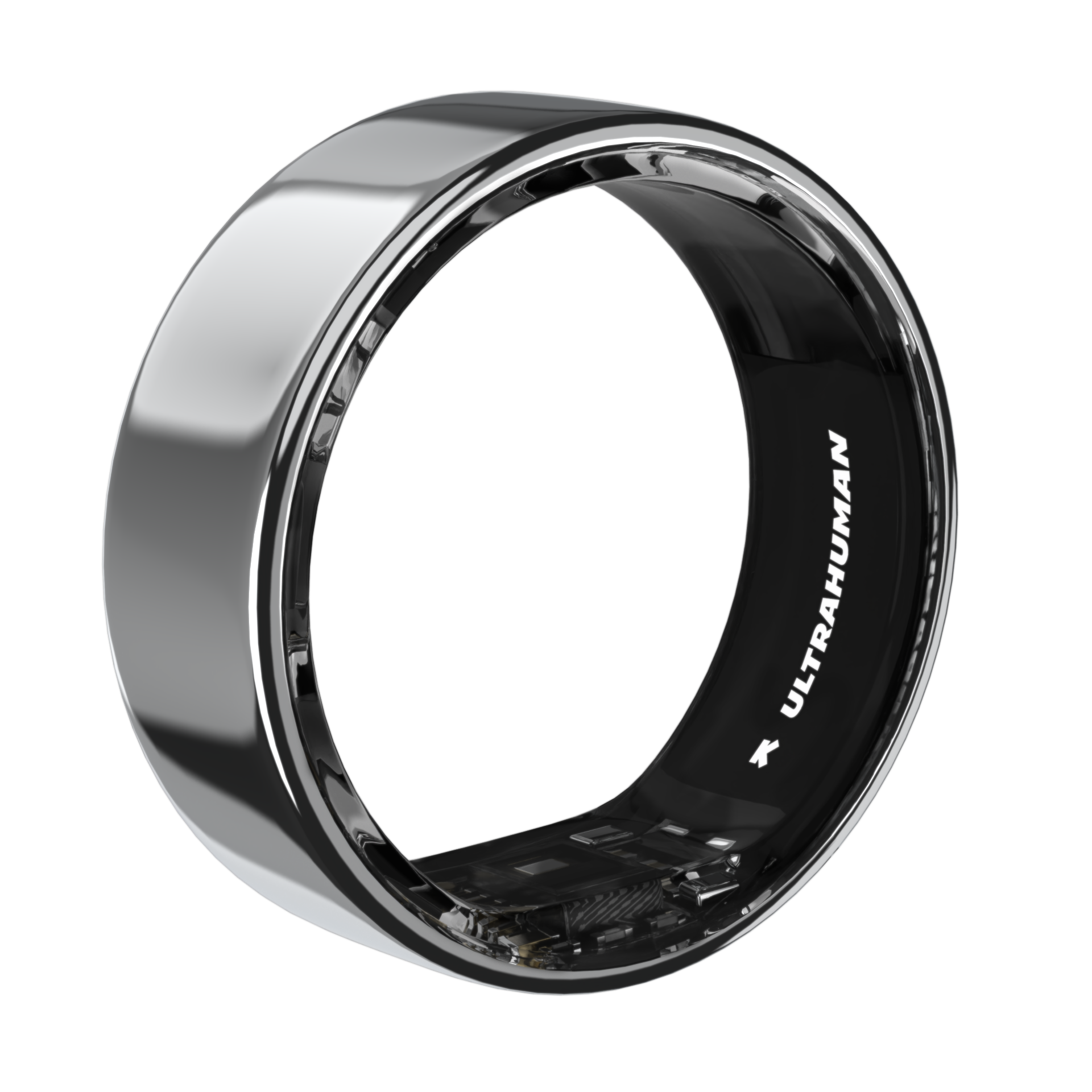 Ultrahuman Ring Air - Smart Ring, Charger, USB Cable / Size-09- Air_Silver