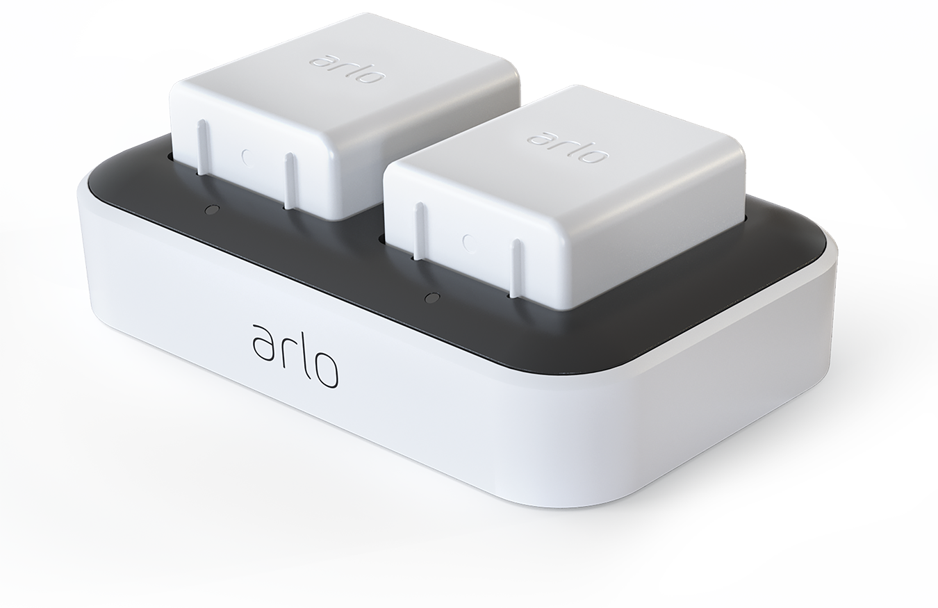 Arlo Dual Charging Station - White