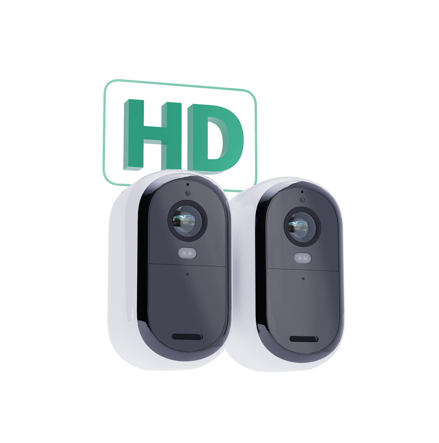 Arlo Essential (Gen.2) FHD Outdoor Security Camera - 2 Camera Kit - White