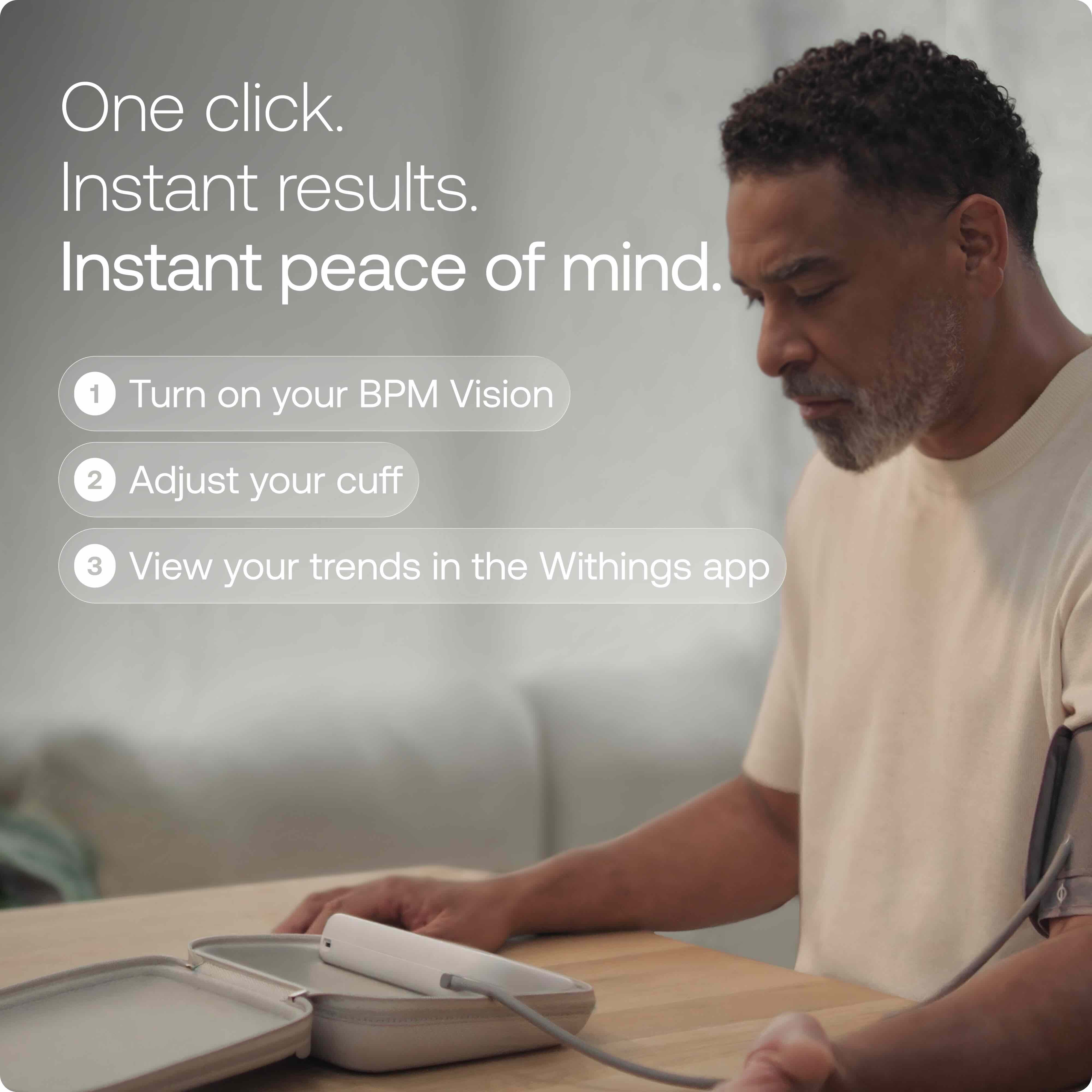 Withings Smart Blood Pressure Monitor BPM Vision