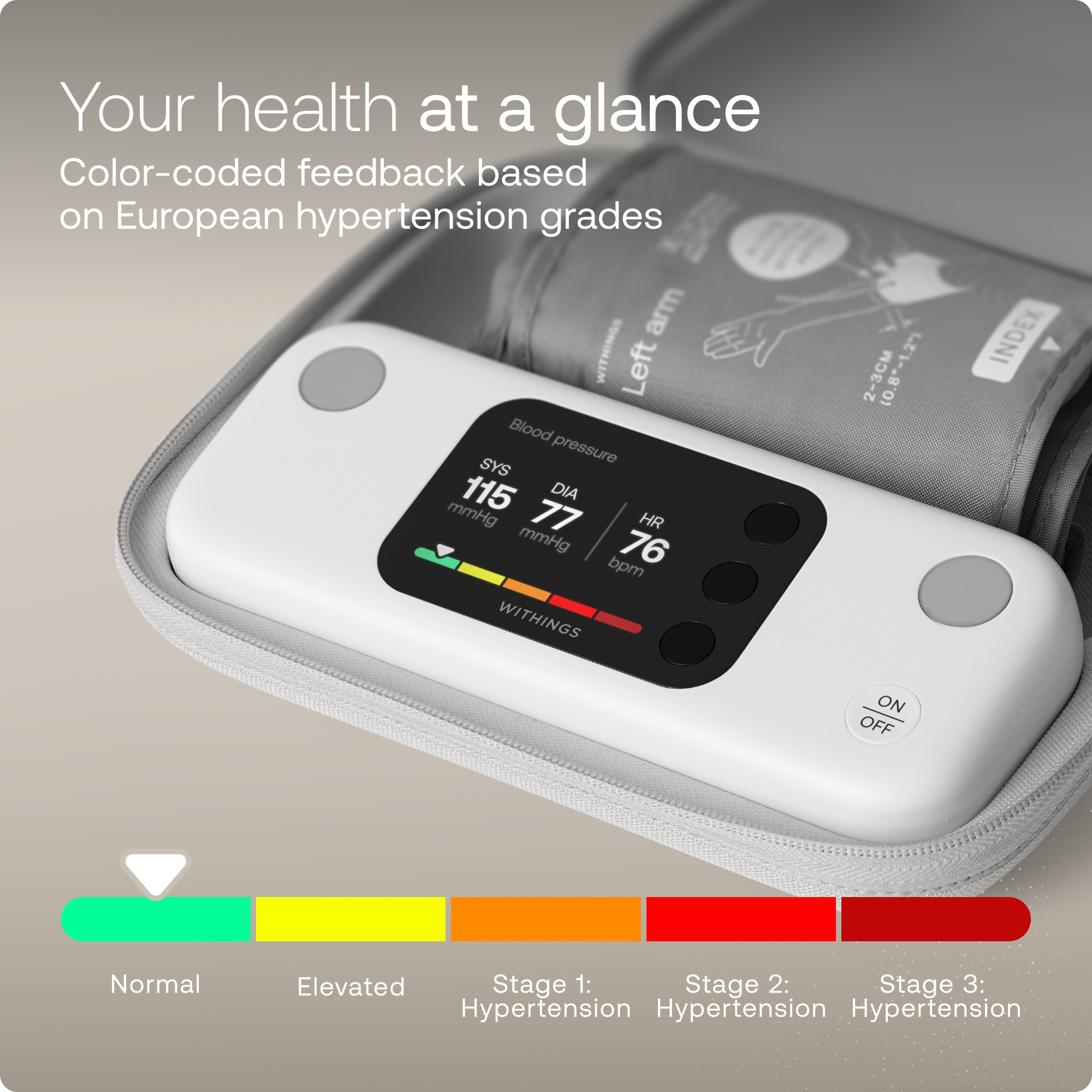 Withings Smart Blood Pressure Monitor BPM Vision