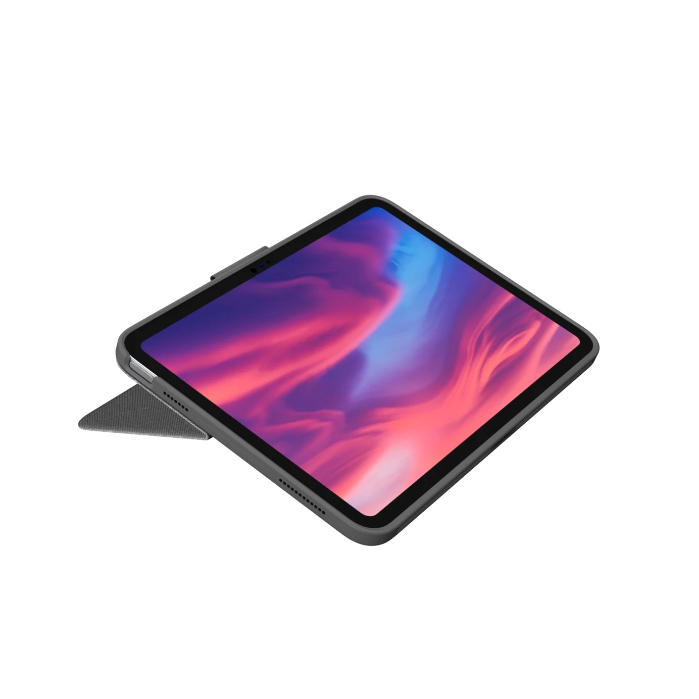 Logitech Combo Touch Detachable backlit keyboard case with trackpad and Smart Connector for iPad (10th gen) - Oxford Grey - UK