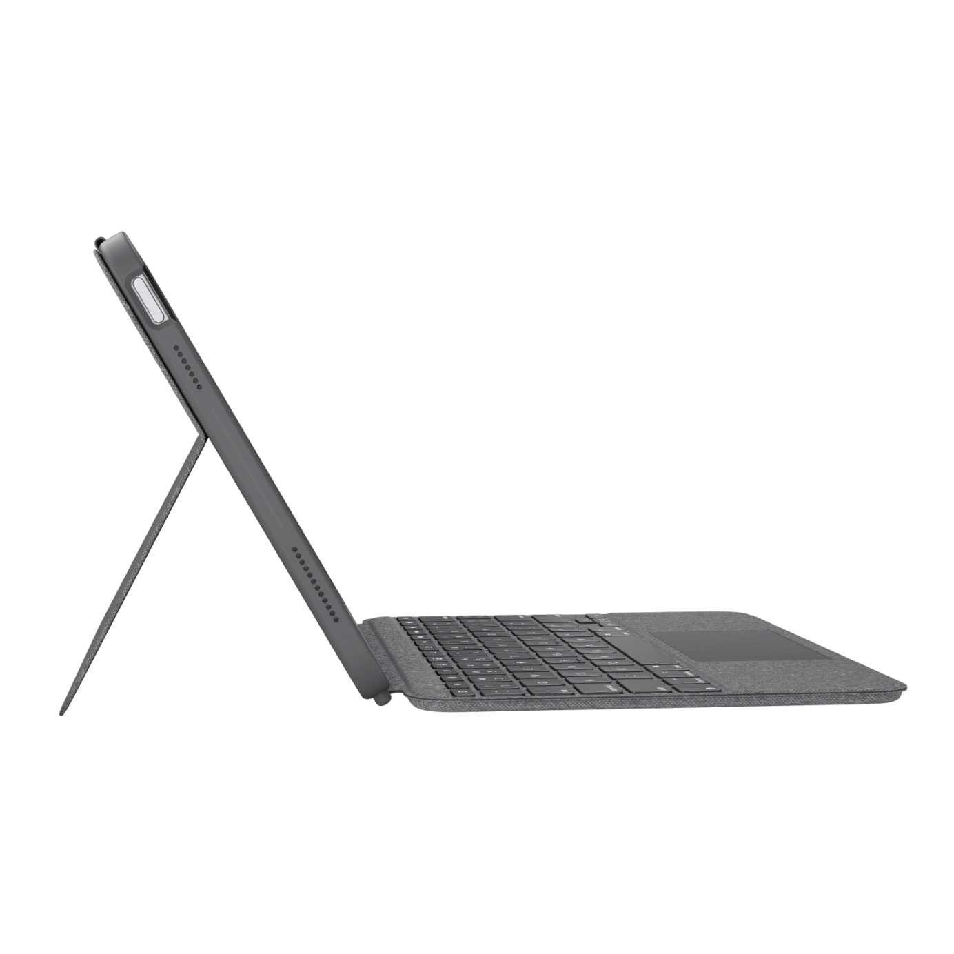 Logitech Combo Touch Detachable backlit keyboard case with trackpad and Smart Connector for iPad (10th gen) - Oxford Grey - UK