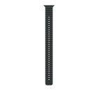 Apple Watch 49mm Band:  Black Ocean Band Extension - Natural Titanium Finish