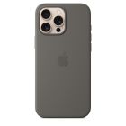 Apple iPhoneÊ16 Pro Max Silicone Case with MagSafe - Stone Gray