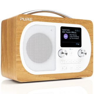 Pure Evoke H4 DAB+ radio with Bluetooth - Oak