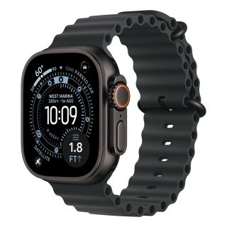 Apple Watch Ultra 3 Cellular 49mm Black Titanium Case with Black Ocean Band (Demo)