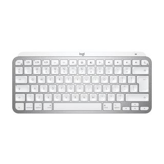 Logitech MX Keys Mini For Mac Minimalist Wireless Illuminated Keyboard - Pale Grey - US