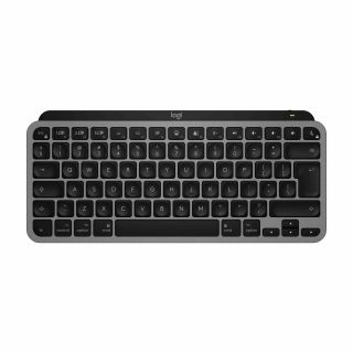 Logitech MX Keys Mini For Mac Minimalist Wireless Illuminated Keyboard - Space Grey - US/INT
