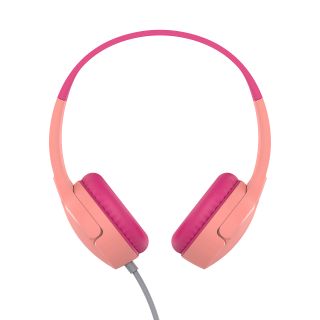 Belkin SOUNDFORM Mini Wired On-Ear Headphones for Kids - Pink