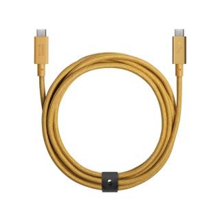 Native Union Belt Cable USB-C to USB-C-Pro 240W 2,4m - Kraft