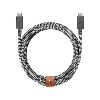 Native Union Belt Cable USB-C to USB-C-Pro 240W 2,4m - Zebra