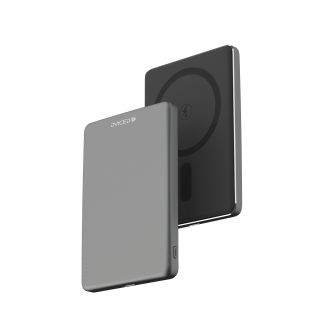 Dviced Ultrathin MagSafe Power bank 5000mAh - Black/Grey
