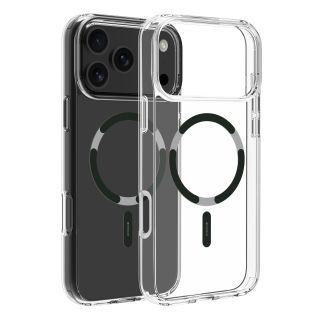 Dviced MagSafe iPhone 17 Pro Max clear case - Black
