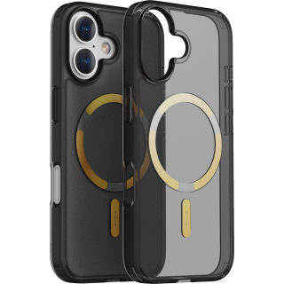 Dviced MagSafe iPhone 17 smoke case - Gold