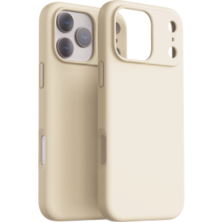 Dviced Silicone MagSafe iPhone 17 Pro Max case - Beige