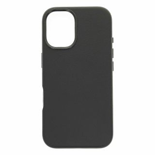 Dviced Leather case with magsafe for iPhone 16 - Black
