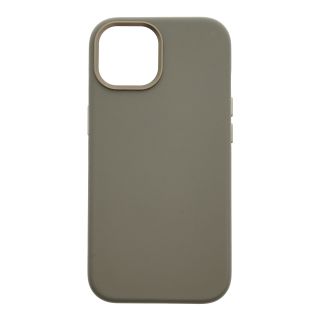 Dviced Leather case with magsafe for iPhone 15 - Grey