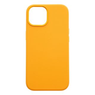Dviced Leather case with magsafe for iPhone 15 - Orange