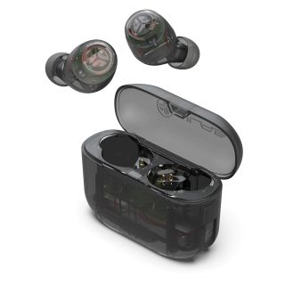 JLAB Go Air Pop True Wireless Earbuds w USB-A plug - Clear