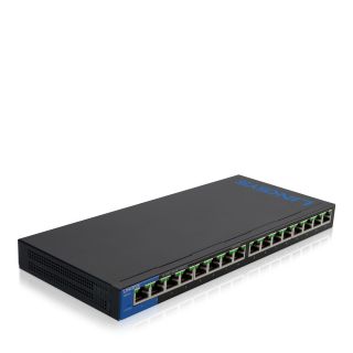 Linksys 16-Port Business Desktop Gigabit PoE+ Switch