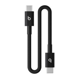 Beats USB-C to USB-C Woven Short Cable (20 cm) - Bolt Black