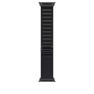 Apple Watch 49mm Loop:  Black Alpine Loop - Small - Black Titanium Finish