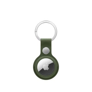 Apple AirTag FineWoven Key Ring - Moss