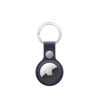 Apple AirTag FineWoven Key Ring - Midnight Purple